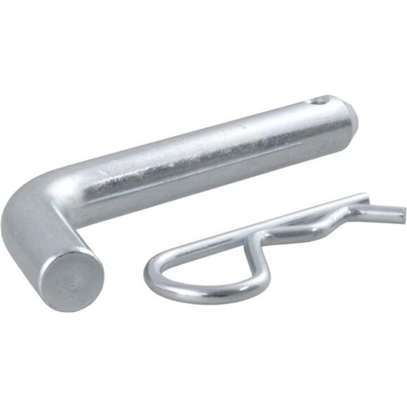 CURT 21500 Trailer Hitch Pin & Clip, 5/8-Inch Diameter, Fits 2-Inch Receiver - Picture 1 of 16